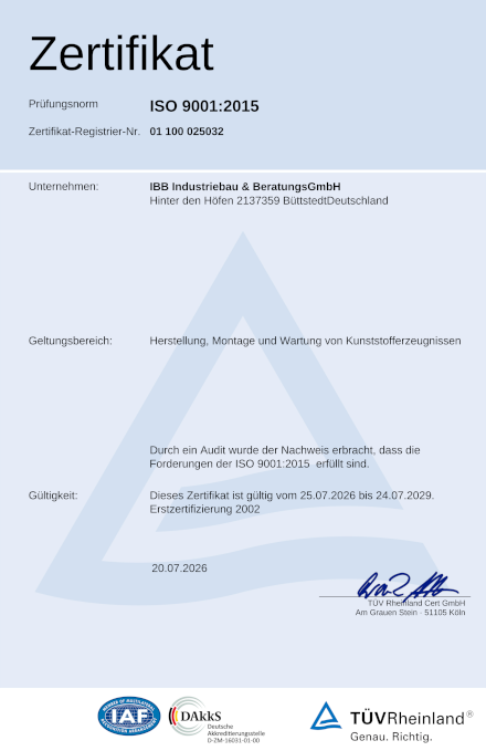 ISO 9001:2015 - DE